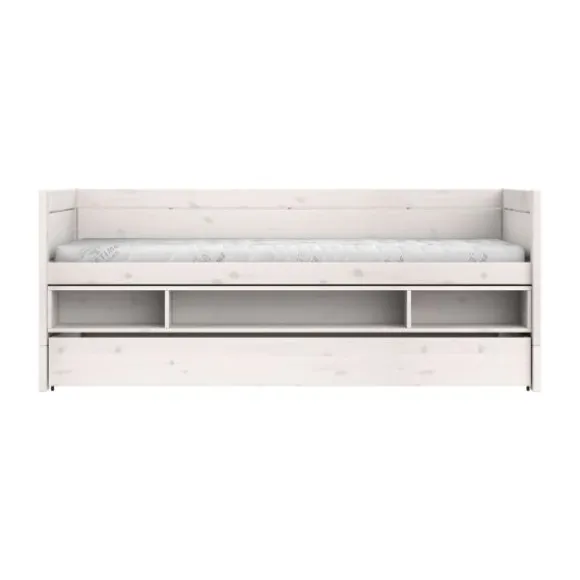 LIFETIME Kidsrooms Kajuitbed Met Opbergbox en Bedlade - Whitewash