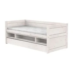 LIFETIME Kidsrooms Kajuitbed Met Opbergbox en Bedlade - Whitewash