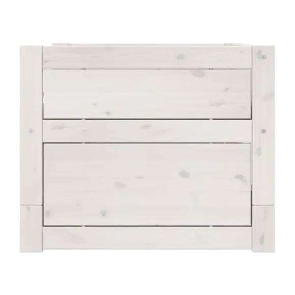 LIFETIME Kidsrooms Kajuitbed Met Opbergbox en Bedlade - Whitewash