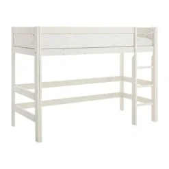 LIFETIME Kidsrooms Midhoogslaper Rechte Trap Whitewash