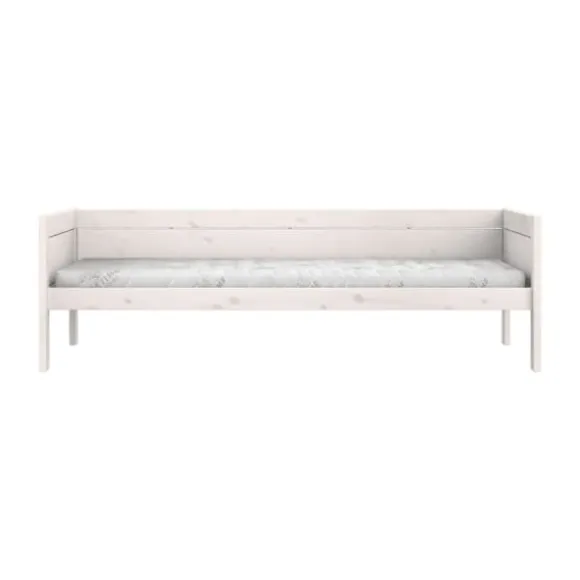 LIFETIME Kidsrooms Original Eenpersoonsbed - Premium Rolbodem - White Wash