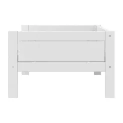 LIFETIME Kidsrooms Original Eenpersoonsbed Deluxe - Premium Rolbodem - Wit