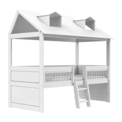 LIFETIME Lake Huisbed - Premium Rolbodem - Wit