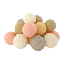 LIFETIME Lichtslinger - Cotton Ball Lights - Beach Blue