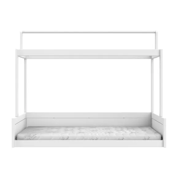 LIFETIME Montessoribed Met Dakconstructie - Wit