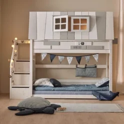 LIFETIME My Hangout Huisbed Met Trapkast - Premium Rolbodem