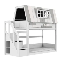 LIFETIME My Hangout Huisbed Met Trapkast - Premium Rolbodem