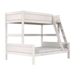 LIFETIME Stapelbed Familie - White Wash