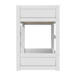 LIFETIME Stapelbed Laag - White Wash