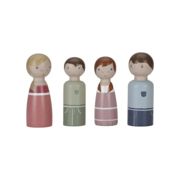Little Dutch Aanvulset Poppenhuis - Familie Rosa