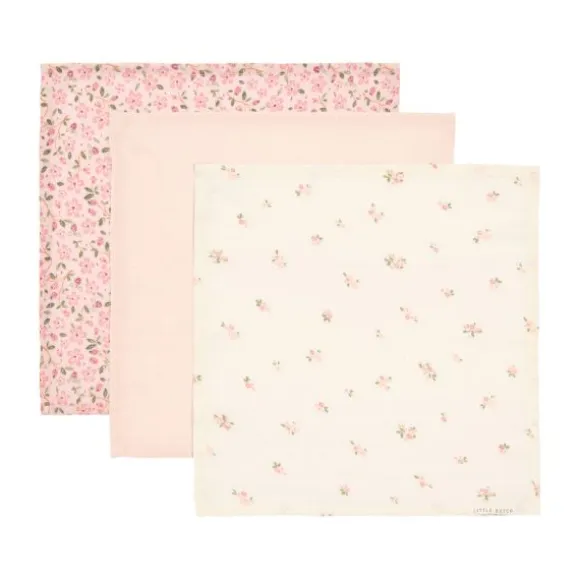 Little Dutch Fairy Garden Monddoekjes - (Set van 3) - 25 x 25 cm - Hydrofiel