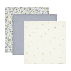 Little Dutch Forest Friends Monddoekjes - (Set van 3) - 25 x 25 cm - Hydrofiel