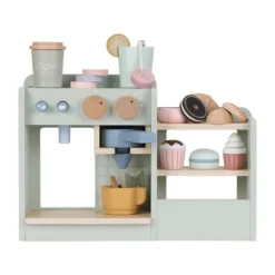 Little Dutch Koffiehoek - Mint - Houten Speelset