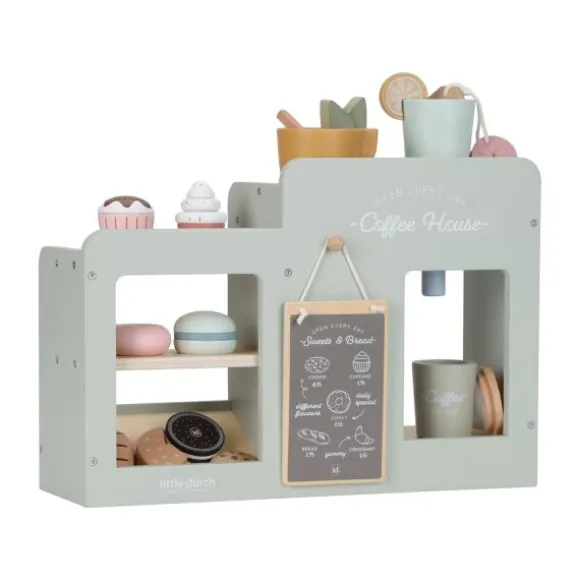 Little Dutch Koffiehoek - Mint - Houten Speelset