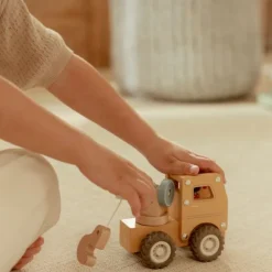 Little Dutch Kraanwagen Inclusief Pegdoll – Hout