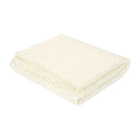 Little Dutch Ledikantdeken - Blueberry Leaves - 110x140 cm