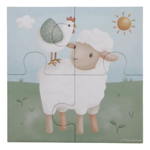 Little Dutch Little Farm Puzzel - 4-in-1