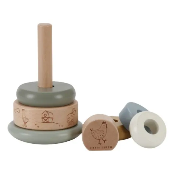 Little Dutch Little Farm Houten Tuimelaar