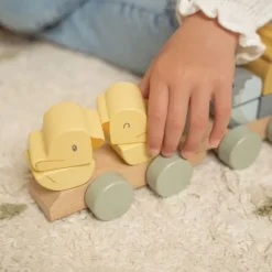 Little Dutch Little Farm Blokkentrein