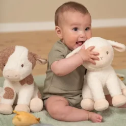 Little Dutch Little Farm Schaap Knuffel - 17 cm