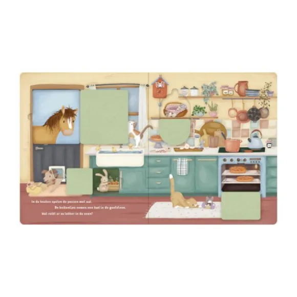 Little Dutch Mijn Flapjesboek - Boerderij