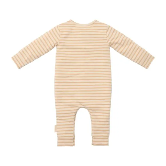 Little Dutch Één-delige Pyjama - Natural Stripes - 50/56