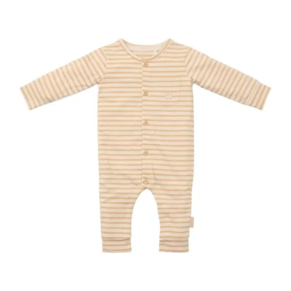 Little Dutch Één-delige Pyjama - Natural Stripes - 50/56