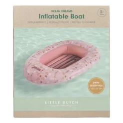 Little Dutch Ocean Dreams Opblaasboot - Blauw