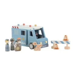 Little Dutch Politiewagen Inclusief Pegdolls – Hout