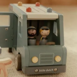 Little Dutch Politiewagen Inclusief Pegdolls – Hout
