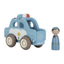 Little Dutch Politiewagen Inclusief Pegdoll – Hout