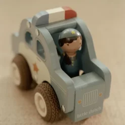 Little Dutch Politiewagen Inclusief Pegdoll – Hout
