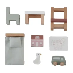 Little Dutch Poppenhuis Uitbreidingsset - Kinderkamer