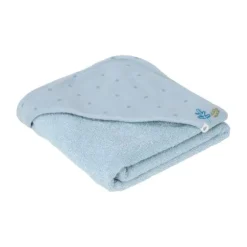 Little Dutch Pure Badcape - 100 x 100 cm - Denim Blue