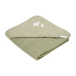 Little Dutch Pure Badcape - 100 x 100 cm - Denim Blue