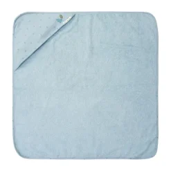 Little Dutch Pure Badcape - 100 x 100 cm - Denim Blue