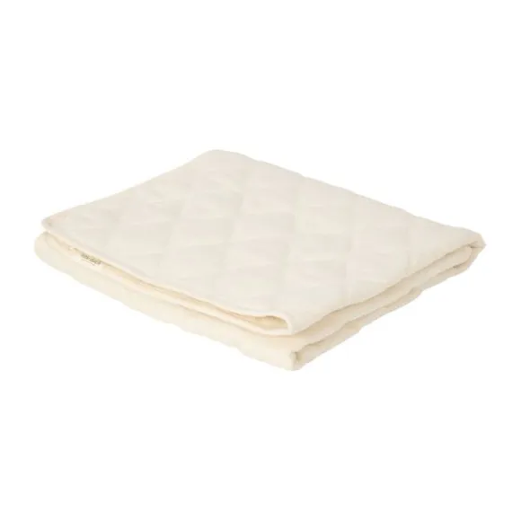 Little Dutch Pure Ledikantdeken Quilted - 110 x 140 cm - Soft White