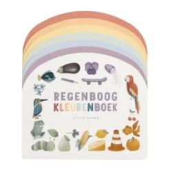Little Dutch Regenboog Kleurenboek