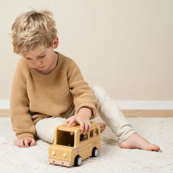 Little Dutch Schoolbus Met Poppetjes
