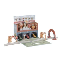 Little Dutch Speelkoffer Racebaan - Hout