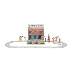 Little Dutch Speelkoffer Racebaan - Hout