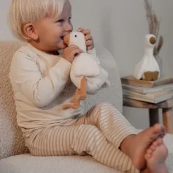 Little Dutch Twee-delige Pyjama - Natural Stripes - Maat 62/68