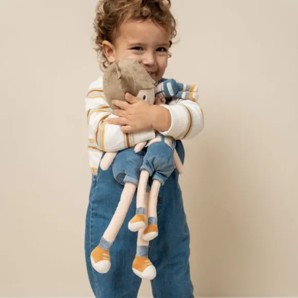 Little Dutch Vintage Sunny Stripes Knuffelpop - Jim - 35 cm