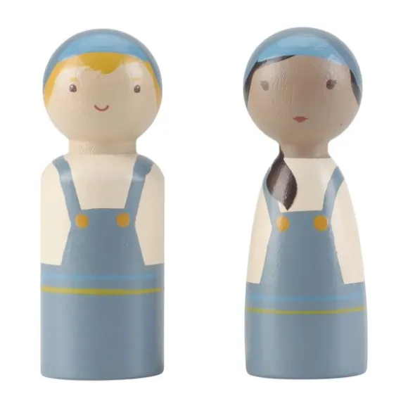 Little Dutch Vuilniswagen Met Pegdolls