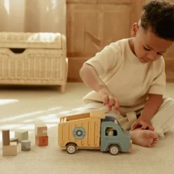 Little Dutch Vuilniswagen Met Pegdolls