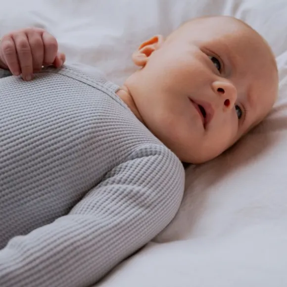 Lodger Ciumbelle Romper Lange Mouw - Maat 68 - Blue Fogg