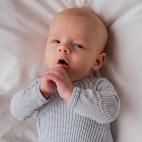 Lodger Ciumbelle Romper Lange Mouw - Maat 68 - Blue Fogg