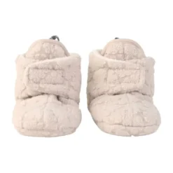 Lodger Folklore Fleece Slofjes Birch 3-6 Mnd