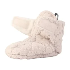 Lodger Folklore Fleece Slofjes Birch 3-6 Mnd