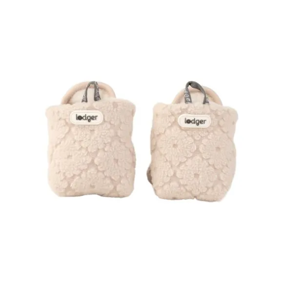 Lodger Folklore Fleece Slofjes Birch 3-6 Mnd